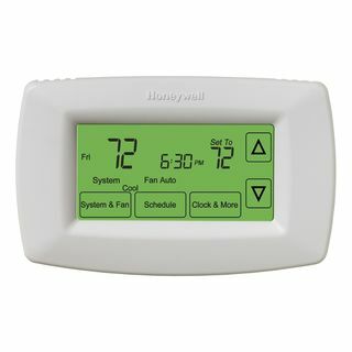 7-dnevni termostat z zaslonom na dotik, ki ga je mogoče programirati