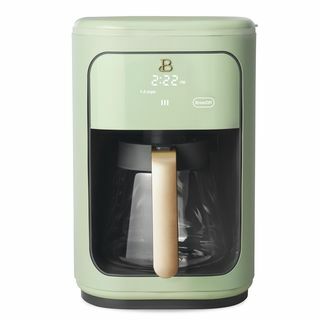 Güzel 14 Fincan Programlanabilir Dokunmatik Kahve Makinesi, Adaçayı Yeşili Drew Barrymore