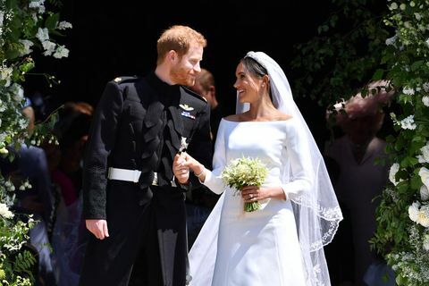 El príncipe Harry se casa con la Sra. Meghan Markle - Castillo de Windsor - ramo de novia