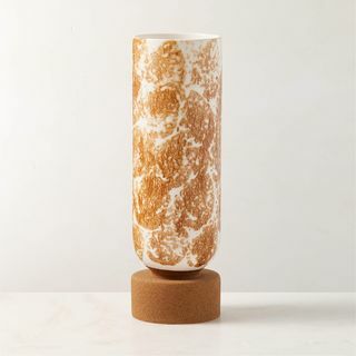 Hnedo-biela váza Descanso