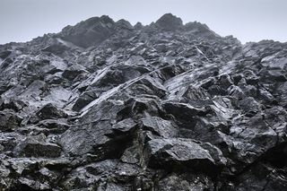 Точка для альпинизма, горный хребет Блэк Куиллин, остров Скай