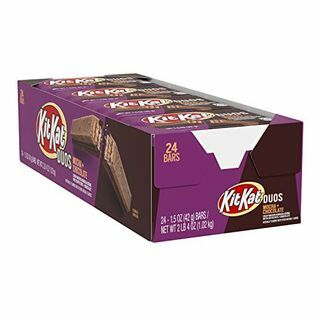 Kit Kat Duos Mocha krēms un šokolādes vafeļu konfektes, 1,5 oz batoniņi (24 gr.)