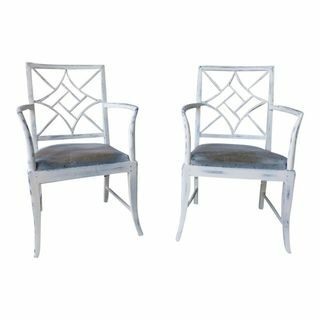 Krzesła Chippendale w stylu vintage