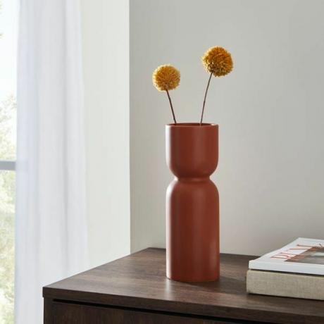 Керамічна ваза Elements 23см іриска