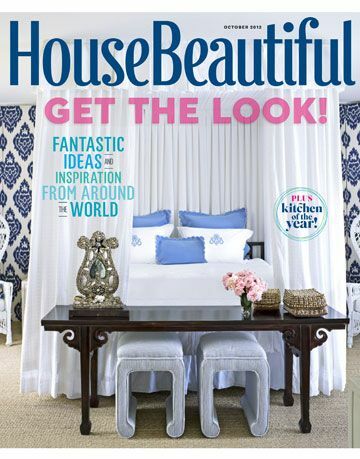 house beautiful ottobre 2012 cover