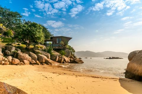 전용 해변이 있는 예외 속성, 산타 카타리나, 브라질
