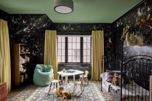Kati Curtis Brookline Home Tour: A Light Well Gives a Dark Tudor Bright, Colorful New Life