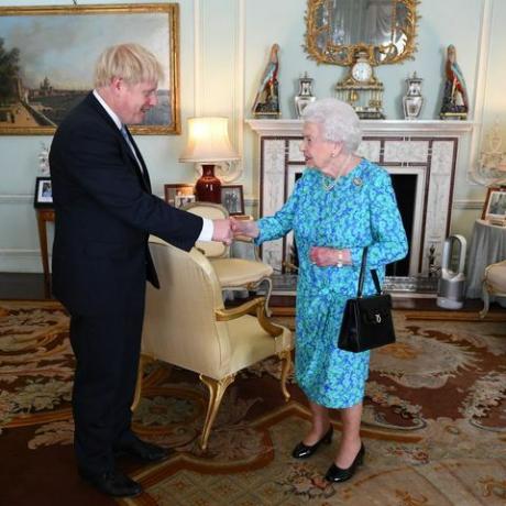 drottning Elizabeth Boris Johnson