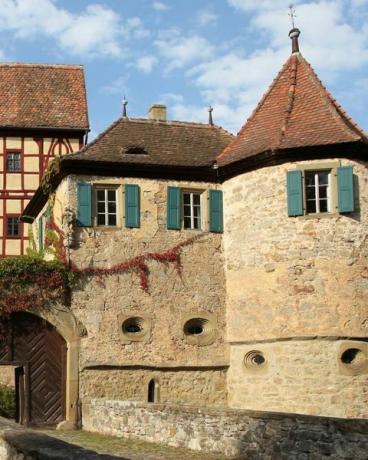 Μεσαιωνική αρχιτεκτονική, περιουσία, ορόσημο, κτίριο, Château, πυργίσκος, στέγη, τοίχος, αρχιτεκτονική, οχύρωση, 