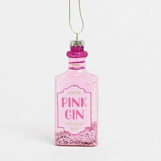 Rózsaszín gin design csecsebecse