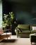 Zaļās dzīvojamās istabas idejas: 14 veidi, kā izrotāt zaļo