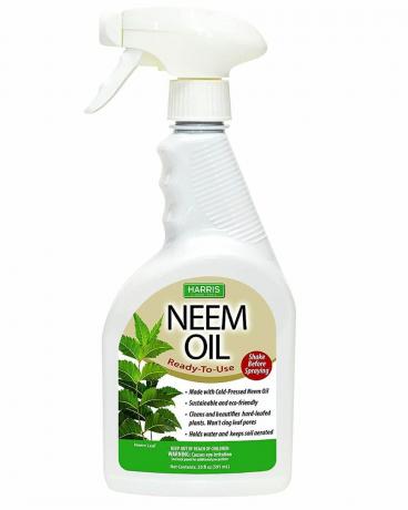 Spray de óleo Harris Neem para plantas, prensado a frio pronto para uso, 20 onças