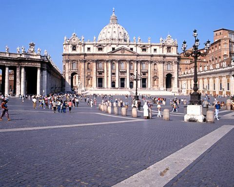 सेंट पीटर्स बेसिलिका रोम इटली 