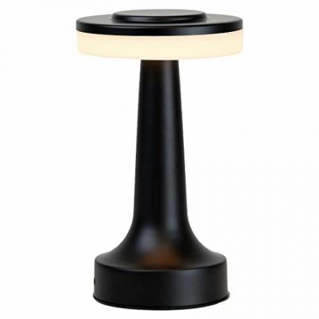 O'Bright bærbar LED-bordlampe (matt svart)