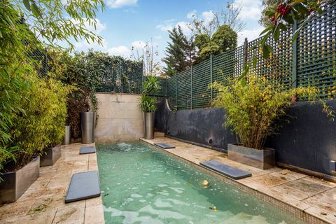 Rumah dijual di London dengan kolam renang langka dan unik