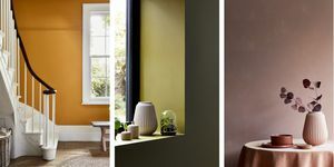 verfkleurenkaart 30 trendy verfkleuren voor elke kamer, huis prachtige verfcollectie op thuisbasis