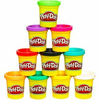 Play-Doh com 10 estojos de cores