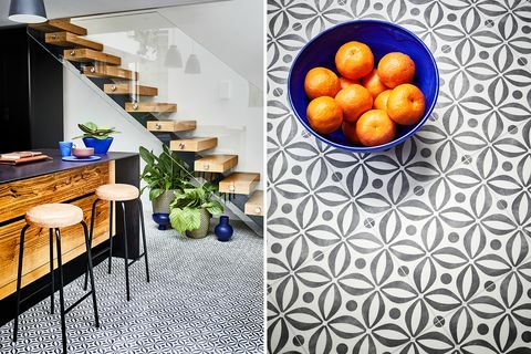 dům krásné středomořské vinylové podlahy na carpetright