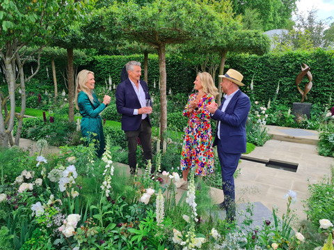 Ο Ρίτσαρντ Μάιρς βραβεύτηκε με το rhs chelsea επιλογή των ανθρώπων 2022 για τον πολυετή κήπο με αγάπη