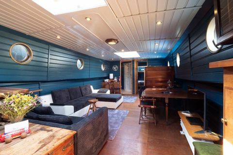 odrestaurowana łódź mieszkalna na sprzedaż w kent