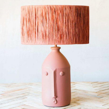 Stolní lampa Alfeo Terracotta