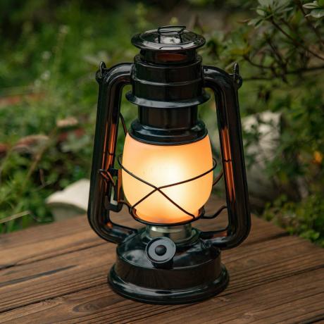 Lanterna de chama vintage LED 