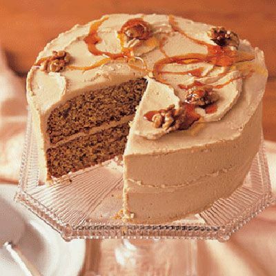 < p> Lønnesirup er ikke bare for pannekaker. Denne kakens lag og frosting er designet for de som rett og slett ikke får nok av den stadig populære smaken, og de er generøst doppet med denne amerikansk sirupen. </p> < p> < b> Oppskrifter: </b> < a href = " http://www.delish.com/recipefinder/maple-walnut-cake-3164" target = " _blank"> < b> Maple Walnut Cake </b> </a> </p>