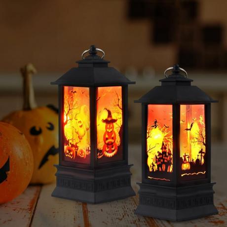 Lanterne de décoration d'Halloween