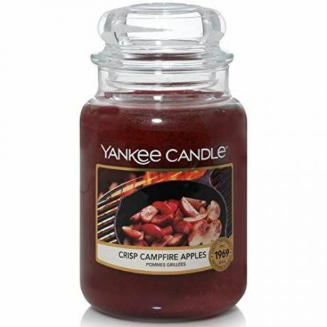 Yankee Candle Crisp Campfire Apples Large צנצנת נר