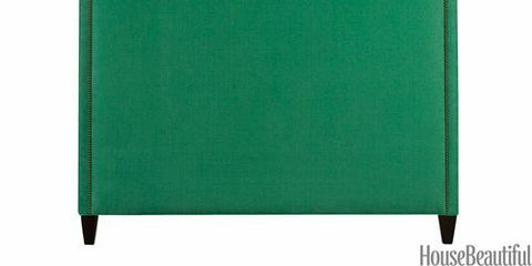 cabecero tapizado verde jade