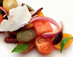 Imbiero pomidorų salotų receptas