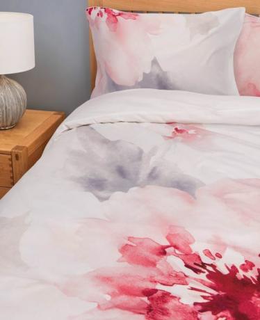 Juegos de ropa de cama con estampado de flores digitales