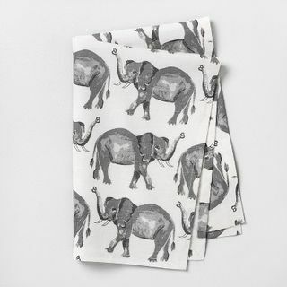 Opalhouse Elefanten-Küchentuch 