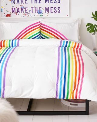 Rainbow Comforter Set