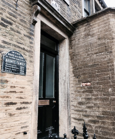 La casa d'infanzia delle sorelle Brontë nello Yorkshire