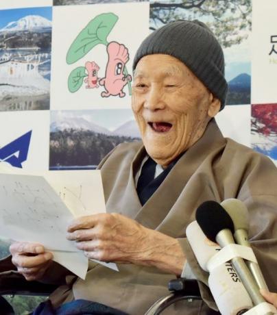 มาซาโซ โนนากะ ชายที่อายุมากที่สุดในโลก