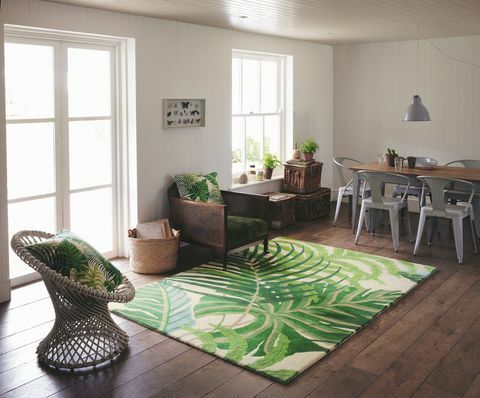 Манилски килими в зелено от Сандерсън