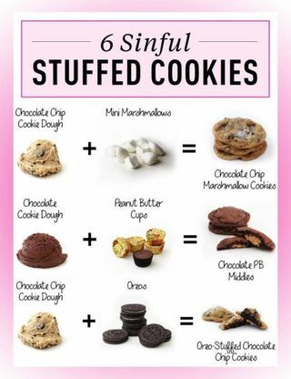 6 nuodėmingi sausainiai