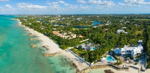 Strandhuis op de Bahama's staat te koop
