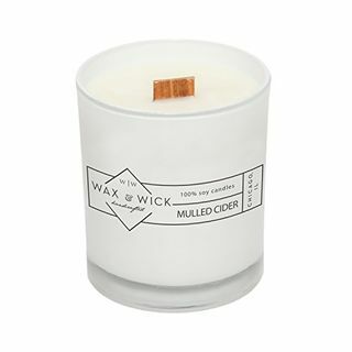 Mulled Cider Soy Wax Wood Wick Candle