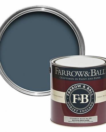 Farrow & Ball Stiffkey blue No.281 Matt Emulsion