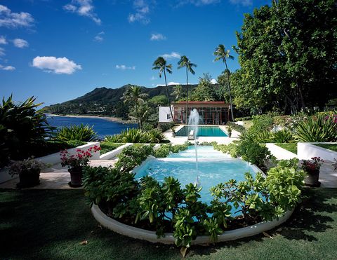 shangri la is de Honolulu, Hawaï, de thuisbasis van de Amerikaanse filantroop Doris Duke