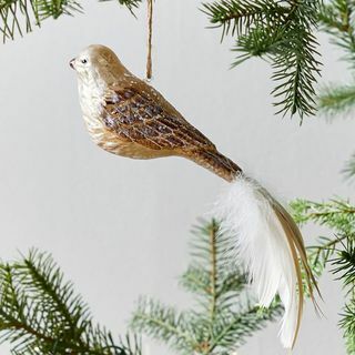 Орнамент од стаклене птице