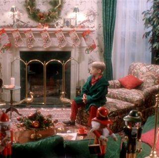 Karácsony, karácsonyfa, karácsonyi dekoráció, karácsonyi dísz, szoba, karácsony estéje, ünnep, otthon, fa, nappali, 