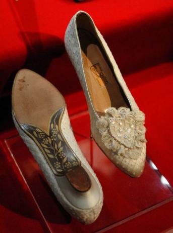 chaussures de mariage princesse diana