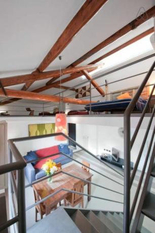 cele mai renumite airbnbs: loft, Roma, Italia