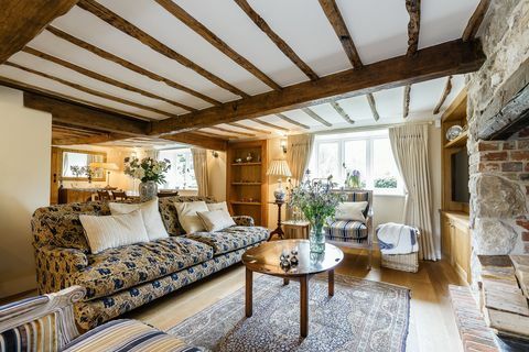 Cress Cottage - Sherrington - Warminster - obývací pokoj - Strutt a Parker