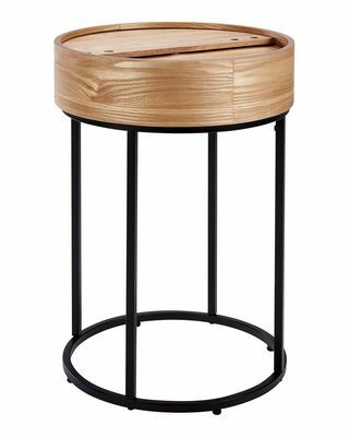 Dřevěný příruční stolek Halo