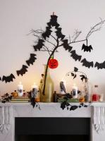 DIY Halloween-decoraties: hoe maak je een vleermuisslinger voor Halloween?