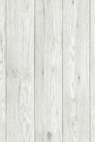 Rollo de papel tapiz de madera de madera blanca de Elswick 33 'L x 20.5 " W